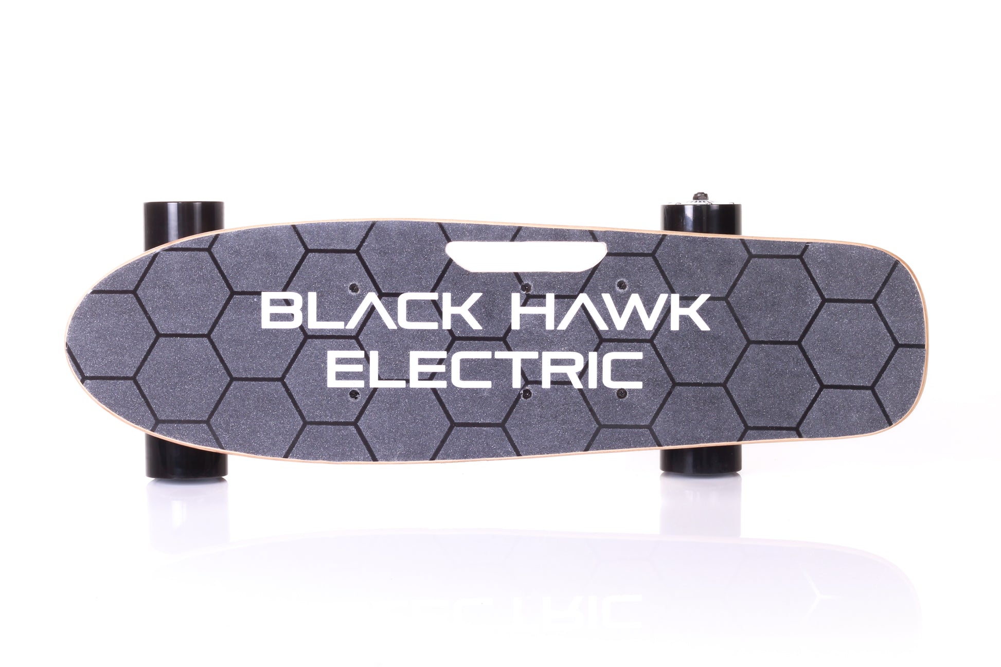 High quality, high performance electric skateboard with hub drive brushless motors and lithium ion battery technology.