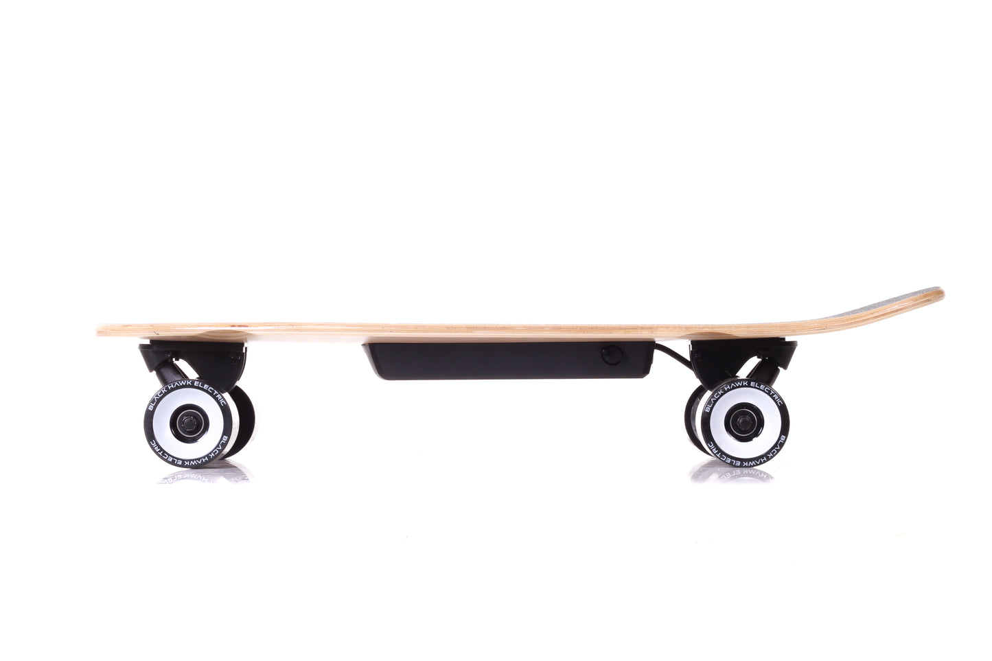 High quality, high performance electric skateboard with hub drive brushless motors and lithium ion battery technology.